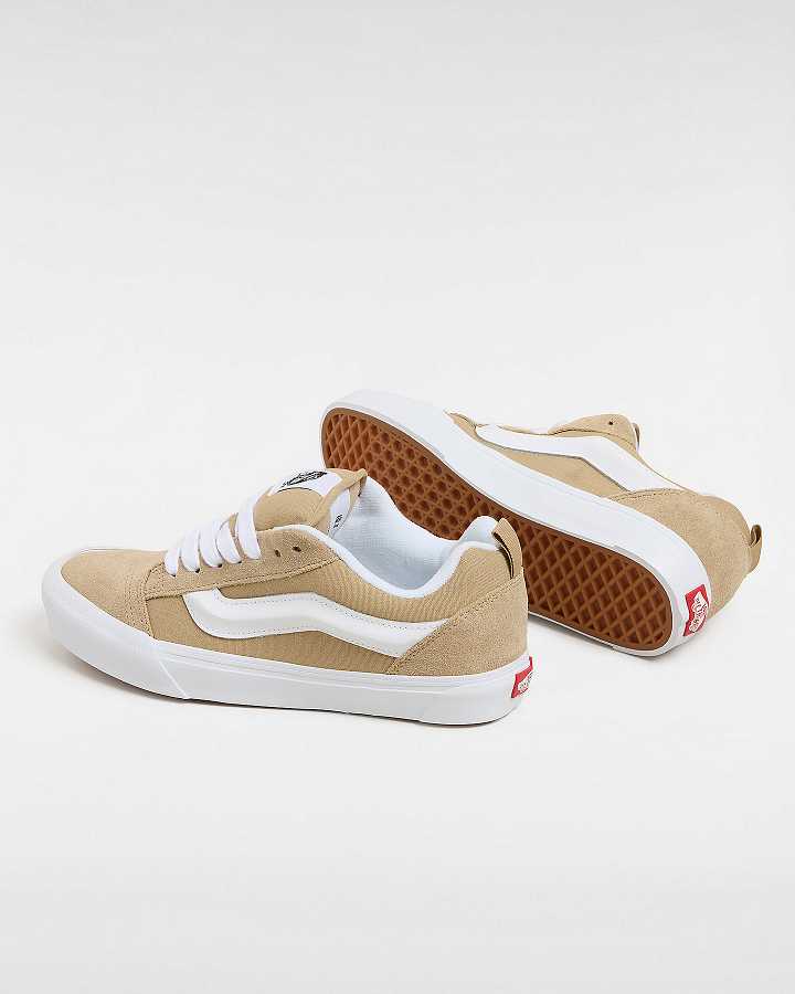 Men Vans Knu Skool Sneakers Beige Malaysia | VN1873645