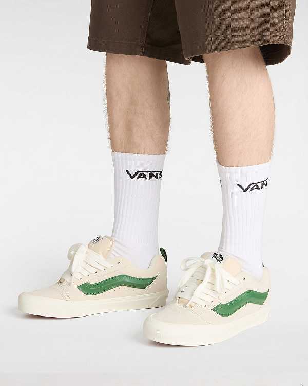 Men Vans Knu Skool Sneakers Beige Malaysia | VN5971064