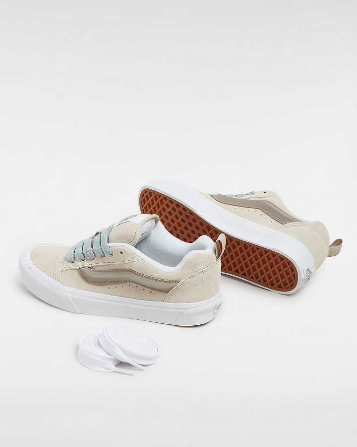 Men Vans Knu Skool Sneakers Beige Malaysia | VN8214709