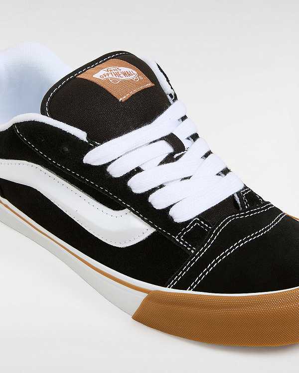 Men Vans Knu Skool Sneakers Black Malaysia | VN0349571