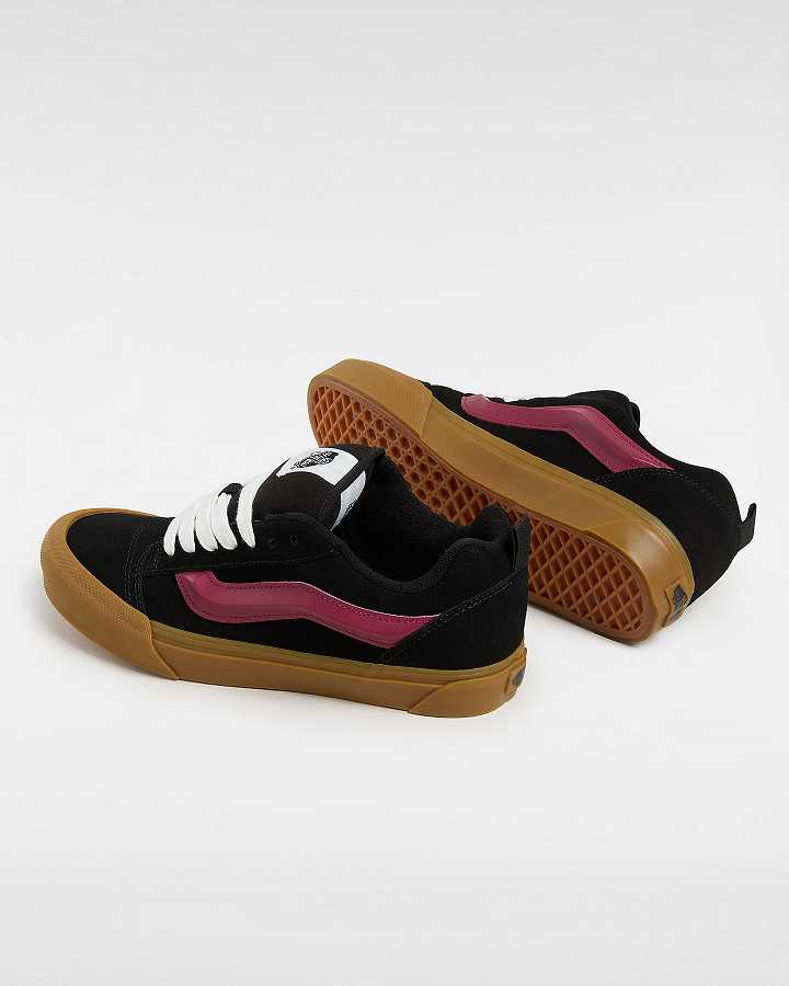 Men Vans Knu Skool Sneakers Black Malaysia | VN6839410