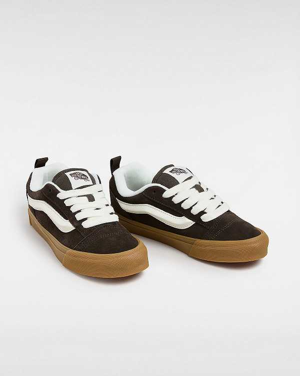 Men Vans Knu Skool Sneakers Brown Malaysia | VN5426871