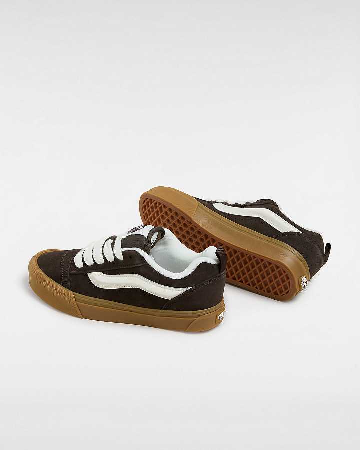 Men Vans Knu Skool Sneakers Brown Malaysia | VN5426871