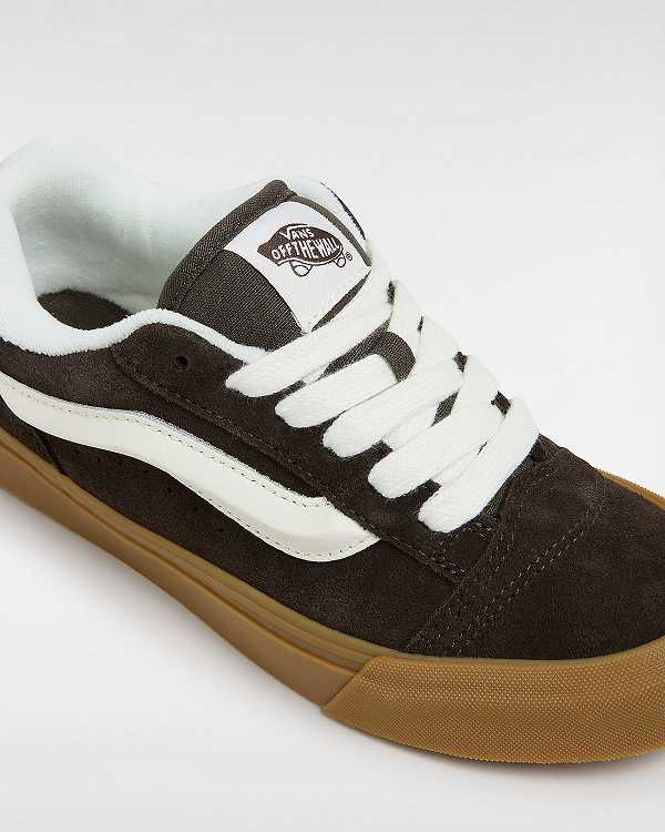 Men Vans Knu Skool Sneakers Brown Malaysia | VN5426871