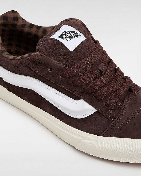 Men Vans Knu Skool Sneakers Brown Malaysia | VN7983406