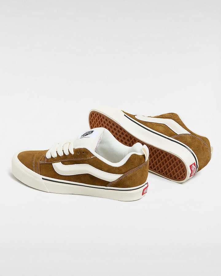 Men Vans Knu Skool Sneakers Brown Malaysia | VN9502816