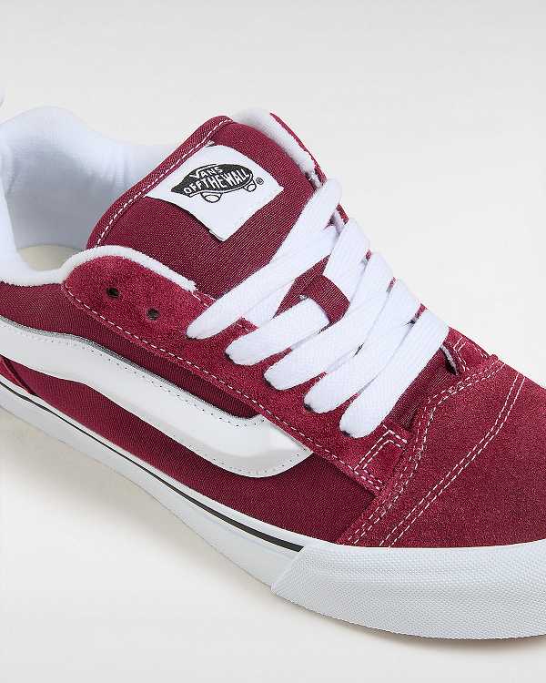 Men Vans Knu Skool Sneakers Burgundy Malaysia | VN3072196