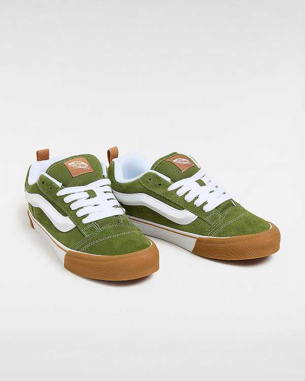 Men Vans Knu Skool Sneakers Green Malaysia | VN6519248