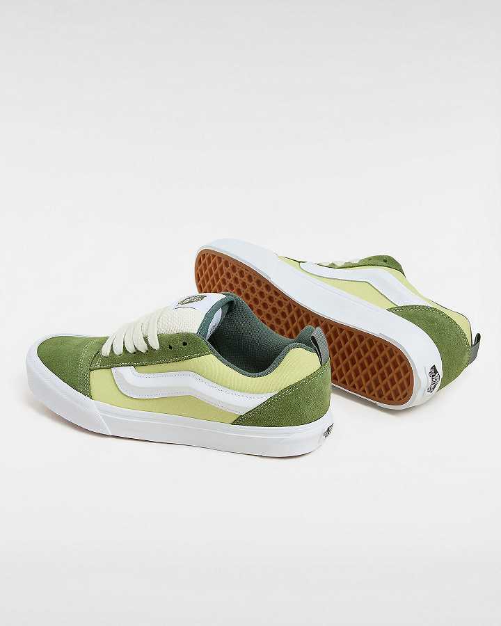 Men Vans Knu Skool Sneakers Green Malaysia | VN7012954