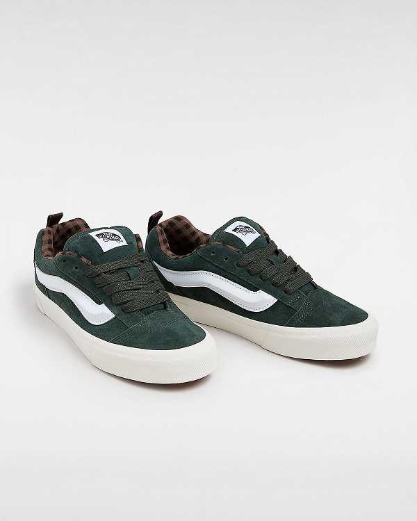 Men Vans Knu Skool Sneakers Green Malaysia | VN7426589