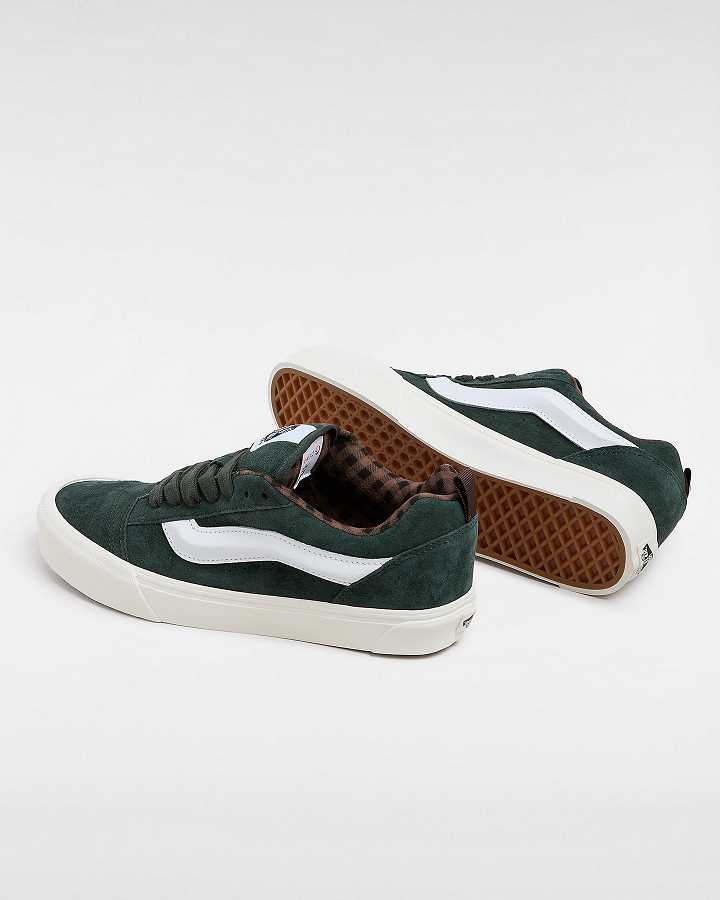 Men Vans Knu Skool Sneakers Green Malaysia | VN7426589