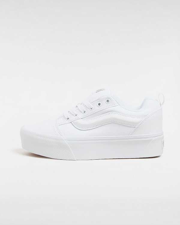 Men Vans Knu Stack Sneakers White Malaysia | VN4197608