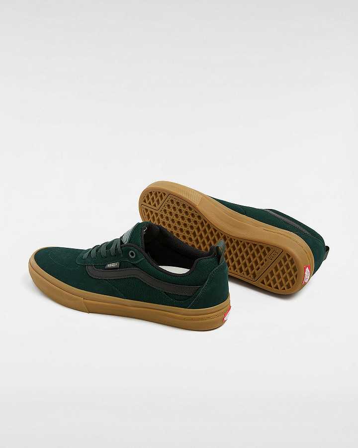 Men Vans Kyle Walker Skate Shoes Green Malaysia | VN0753186