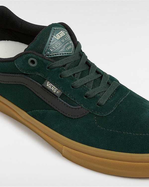 Men Vans Kyle Walker Skate Shoes Green Malaysia | VN0753186