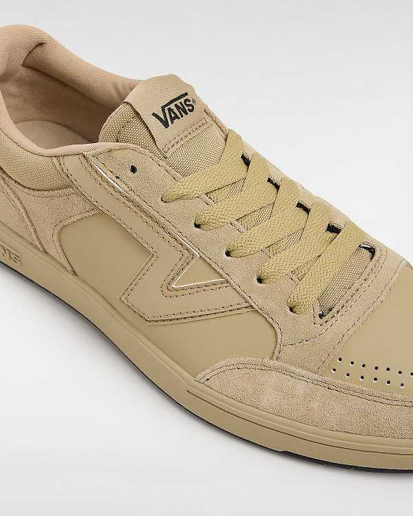 Men Vans Lowland ComfyCush Shoe Tennis Shoes Beige Malaysia | VN5291804