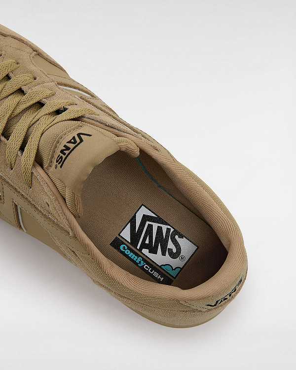 Men Vans Lowland ComfyCush Shoe Tennis Shoes Beige Malaysia | VN5291804