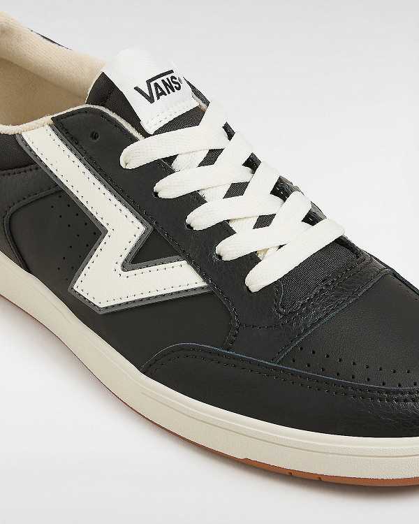 Men Vans Lowland ComfyCush Tennis Shoes Black Malaysia | VN3965281