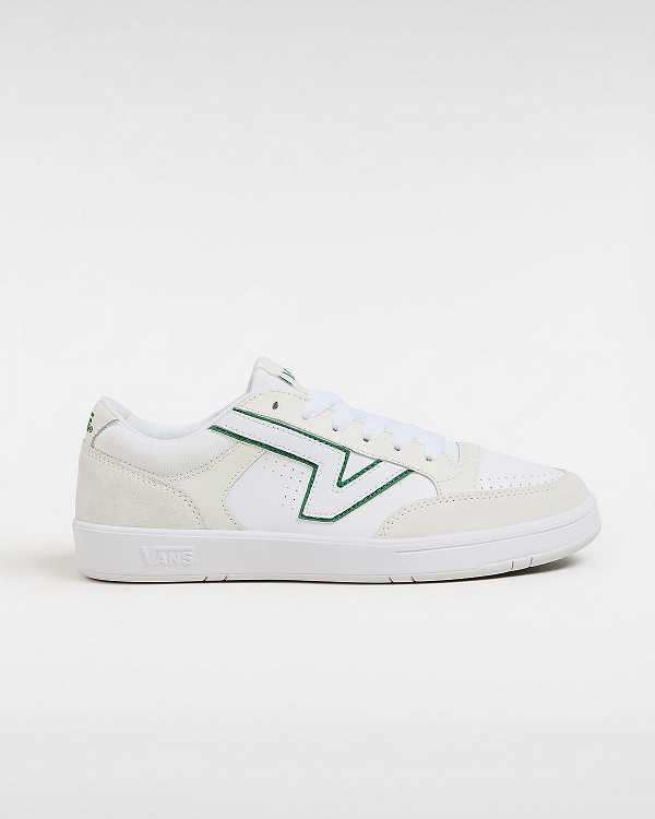 Men Vans Lowland ComfyCush Tennis Shoes Green / White Malaysia | VN9704125