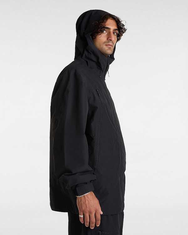 Men Vans MTE High-Country 3L Snowboard Jacket Black Malaysia | VN8497510