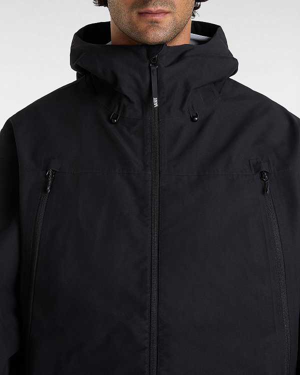 Men Vans MTE High-Country 3L Snowboard Jacket Black Malaysia | VN8497510