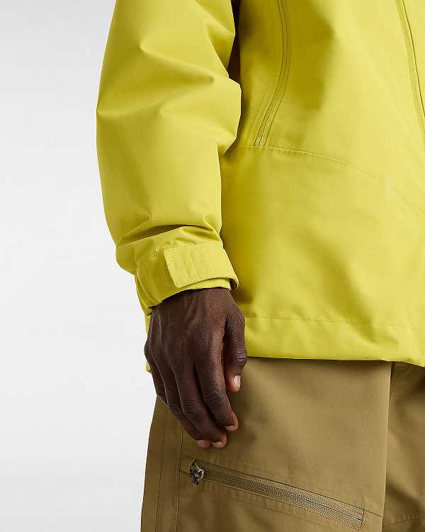 Men Vans MTE High-Country 3L Snowboard Jacket Yellow Malaysia | VN9705246