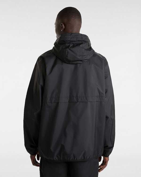 Men Vans MTE Lewis Windbreaker Black Malaysia | VN4785609