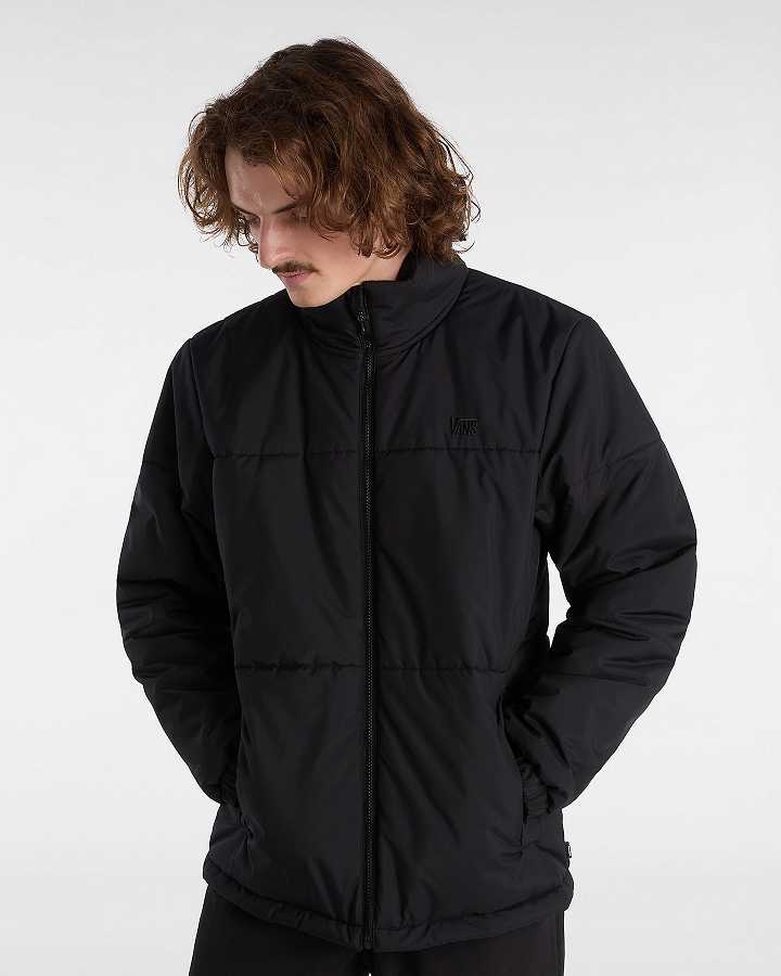 Men Vans MTE Norris Puffer Jacket Black Malaysia | VN8642739