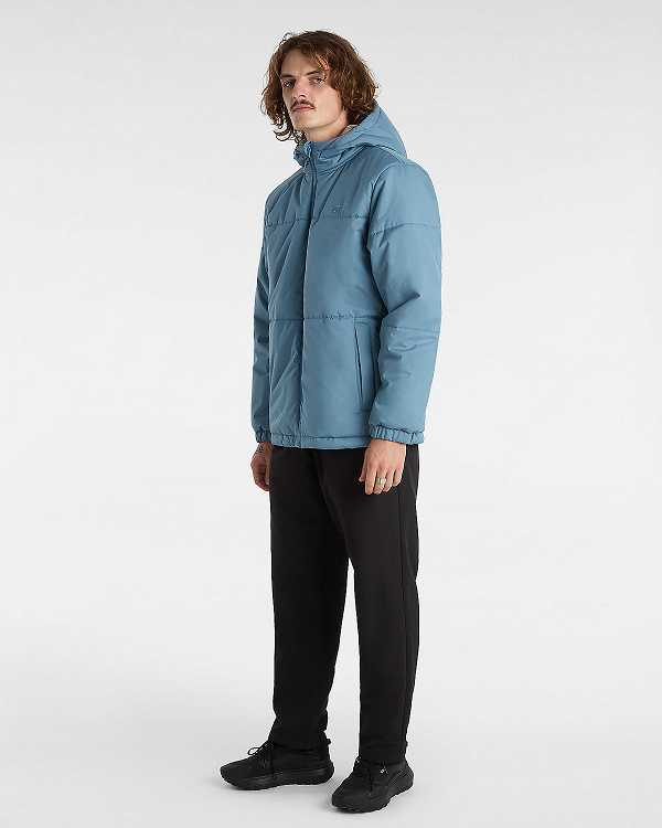 Men Vans MTE Norris Puffer Jacket Blue Malaysia | VN6053271