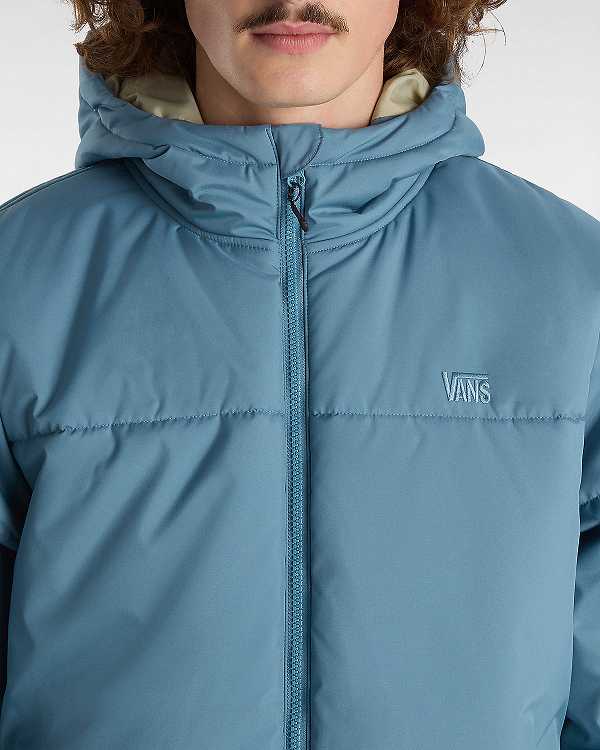 Men Vans MTE Norris Puffer Jacket Blue Malaysia | VN6053271