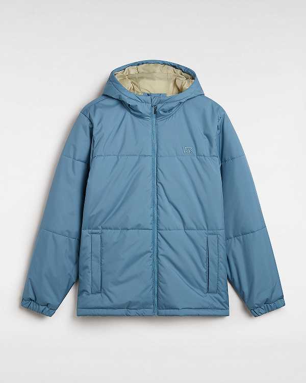 Men Vans MTE Norris Puffer Jacket Blue Malaysia | VN6053271