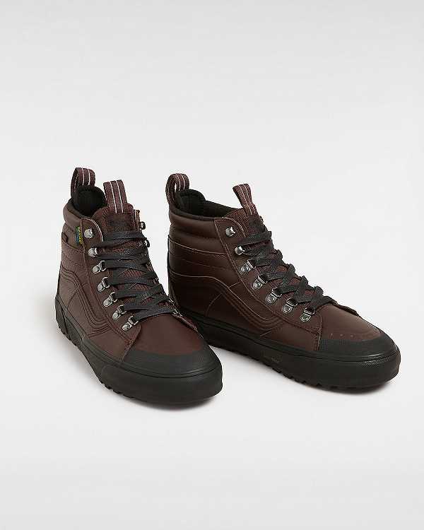 Men Vans MTE Sk8-Hi DR Waterproof Shoes Brown Malaysia | VN1572364