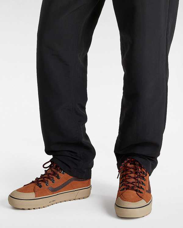 Men Vans MTE Sk8-Hi DR Waterproof Shoes Brown / Orange Malaysia | VN5289360