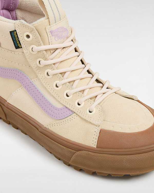 Men Vans MTE Sk8-Hi Waterproof Shoes Beige Malaysia | VN5783496