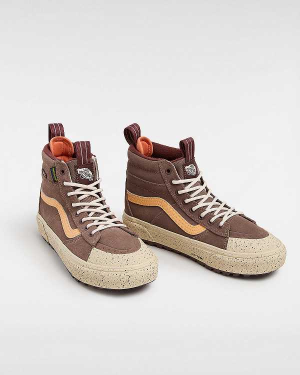 Men Vans MTE Sk8-Hi Waterproof Shoes Beige Malaysia | VN8734259