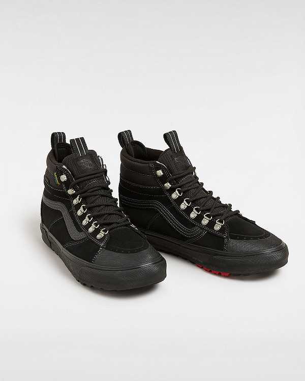 Men Vans MTE Sk8-Hi Waterproof Shoes Black Malaysia | VN7509621