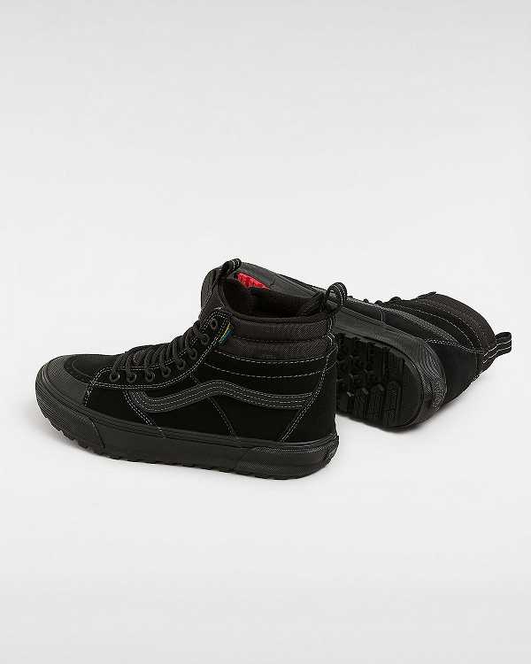 Men Vans MTE Sk8-Hi Waterproof Shoes Black Malaysia | VN0945832