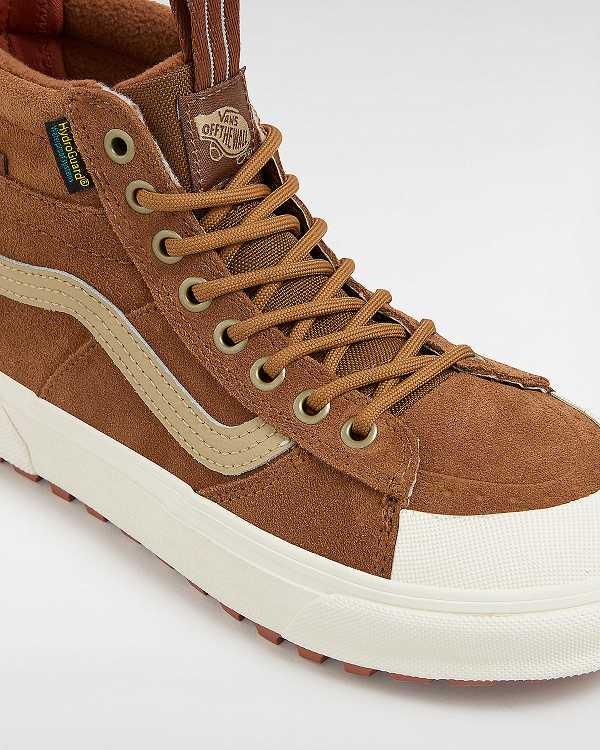 Men Vans MTE Sk8-Hi Waterproof Shoes Brown Malaysia | VN0237815