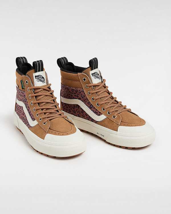 Men Vans MTE Sk8-Hi Waterproof Shoes Brown Malaysia | VN0743915