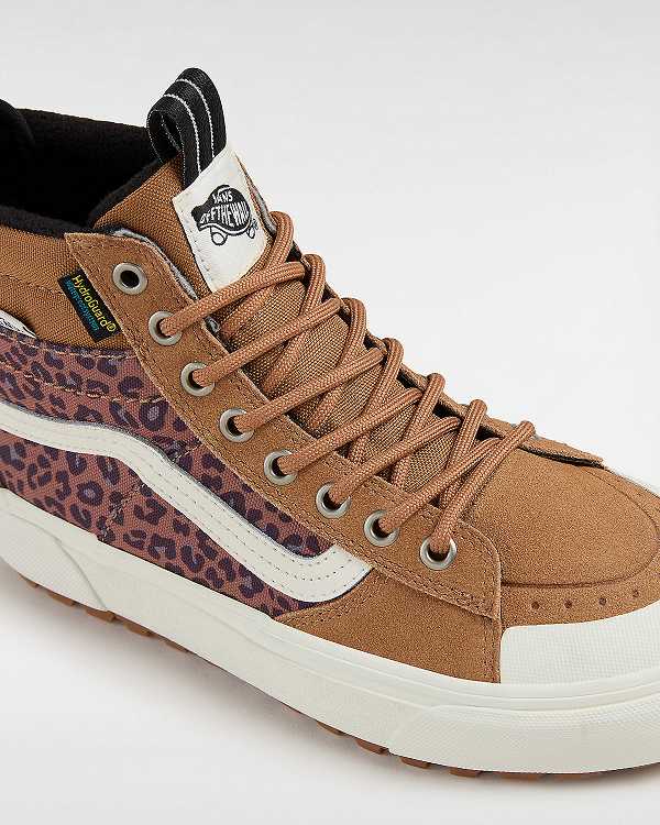 Men Vans MTE Sk8-Hi Waterproof Shoes Brown Malaysia | VN0743915