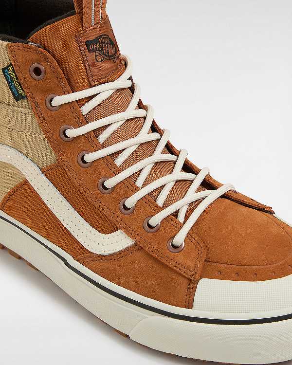 Men Vans MTE Sk8-Hi Waterproof Shoes Orange Malaysia | VN0249153