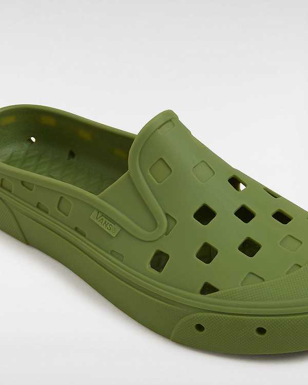 Men Vans MTE Slip-On TRK Mules Green Malaysia | VN9413560