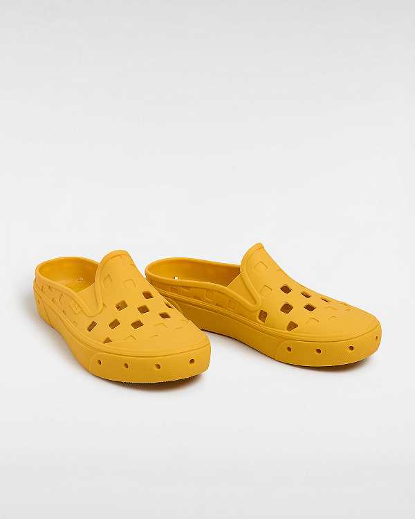 Men Vans MTE Slip-On TRK Mules Yellow Malaysia | VN1680953