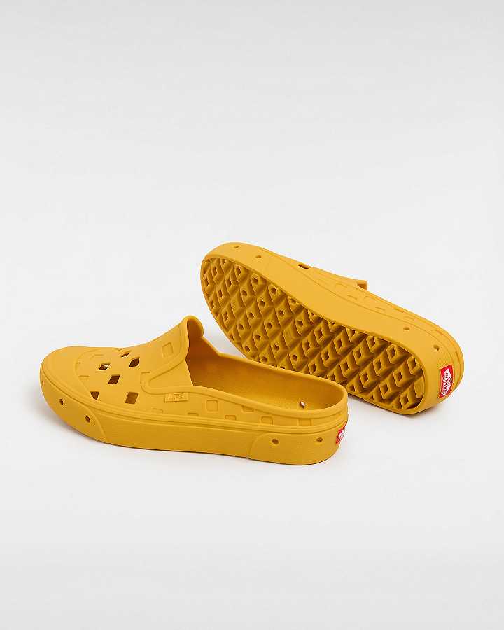 Men Vans MTE Slip-On TRK Mules Yellow Malaysia | VN1680953