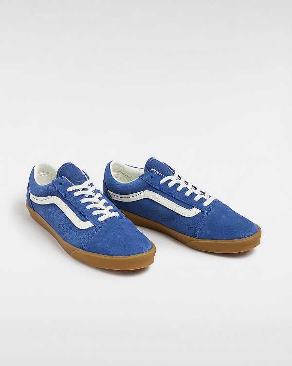 Men Vans Old Skool Lowpro Sneakers Blue Malaysia | VN6031849