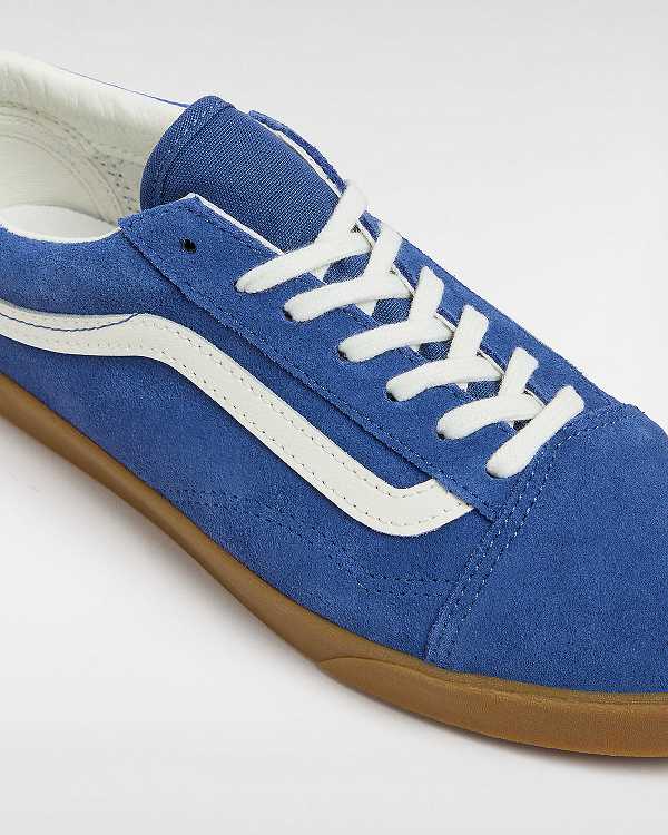 Men Vans Old Skool Lowpro Sneakers Blue Malaysia | VN6031849