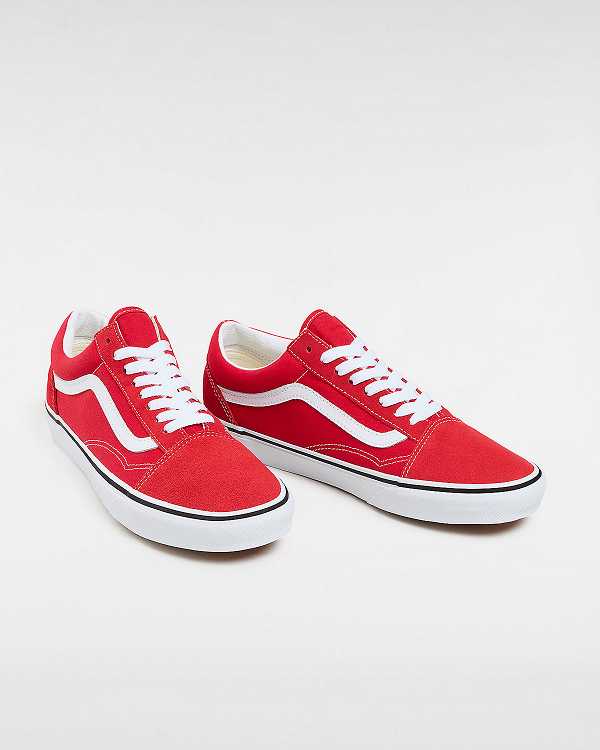 Men Vans Old Skool Skate Shoes Red Malaysia | VN5617420