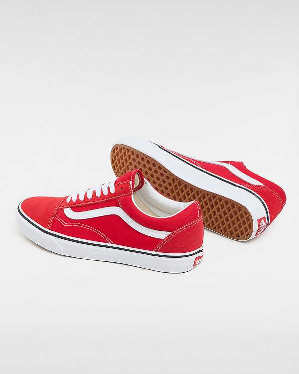 Men Vans Old Skool Skate Shoes Red Malaysia | VN5617420