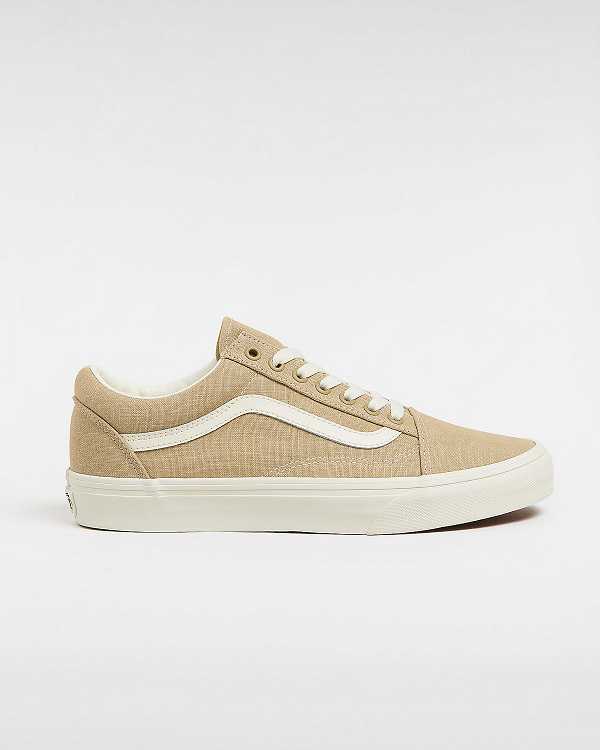 Men Vans Old Skool Sneakers Beige Malaysia | VN7086243