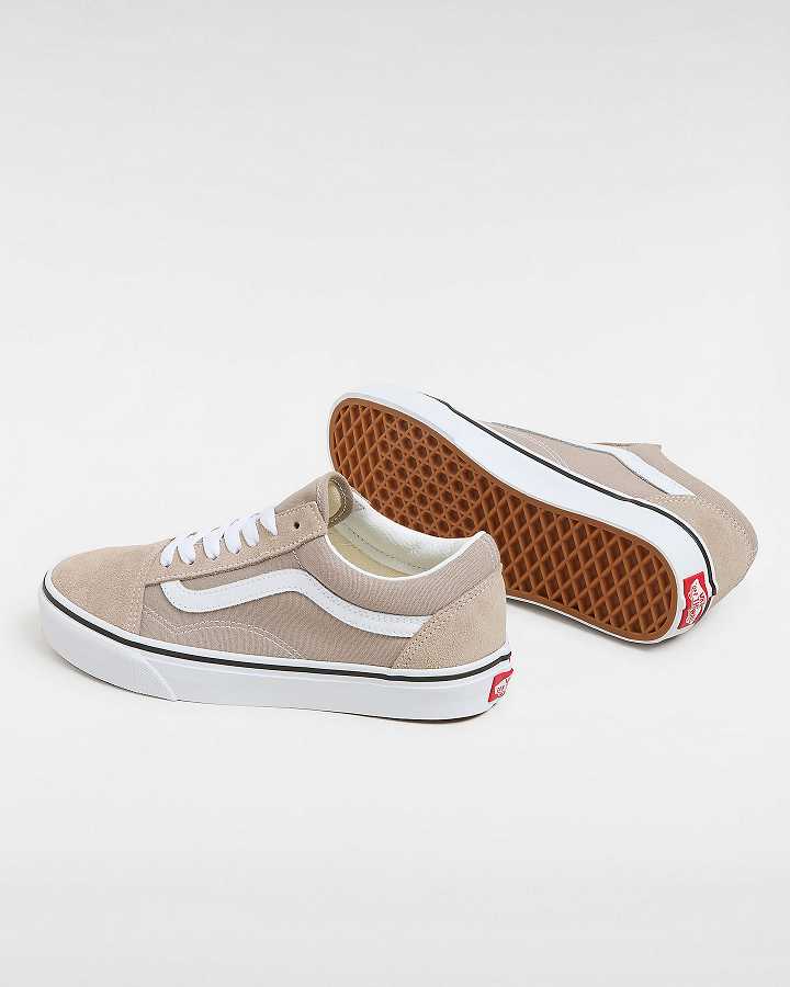 Men Vans Old Skool Sneakers Beige Malaysia | VN9062481