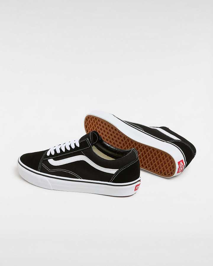 Men Vans Old Skool Sneakers Black Malaysia | VN6193425